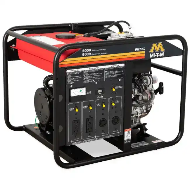 Mi-T-M GEN-6000-1MKD - 6000-Watt Diesel Generator Generator Special Offer