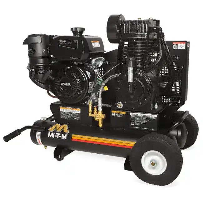 Mi-T-M AM2-PK95-08M - 8-Gallon Two Stage Gasoline Air Compressor Price Drop