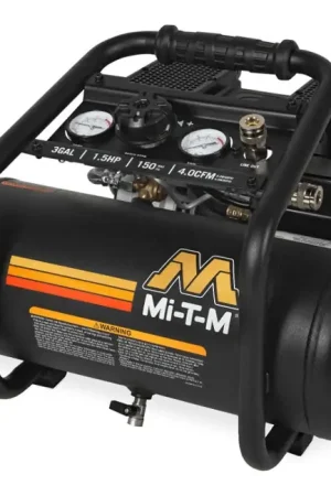 Buy Direct Mi-T-M AM1-HE15-03QM - 3-Gallon Single Stage Electric Commercial & Residential Air Compressor