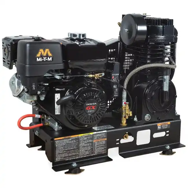 Mi-T-M ABS-13H-B - Base-Mount Two Stage Gasoline Air Compressor Clearance