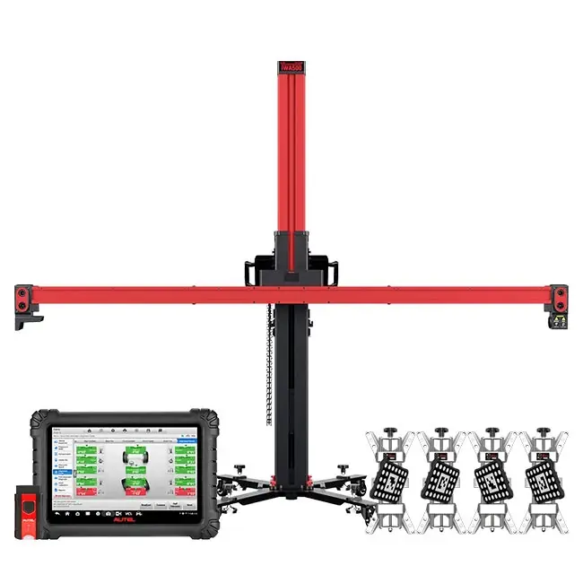 Today Only Autel MaxiAlign IWA500T Wheel Alignment System with Tablet