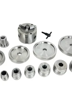 Quick-Chuck 900006E - Brake Lathe Double Chuck E-Kit with Adapter Set New Arrival