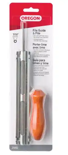 Popular 7/32" Chainsaw File and Guide - No. 25892